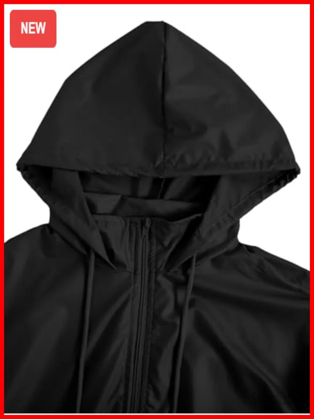Lightweight Quick-Dry Zip Up Hoodie Windbreaker Jacket with Pockets for Hiking